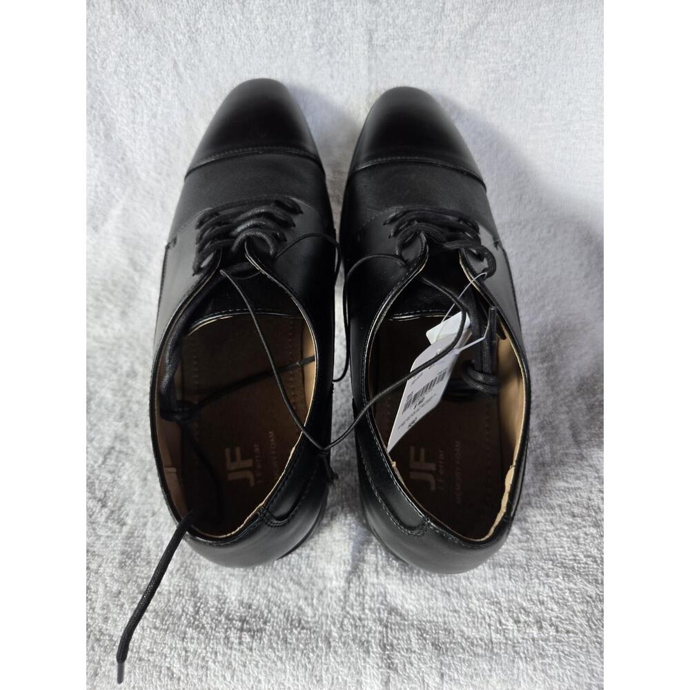 J.Ferrari Size 9WD Dress Shoes Black